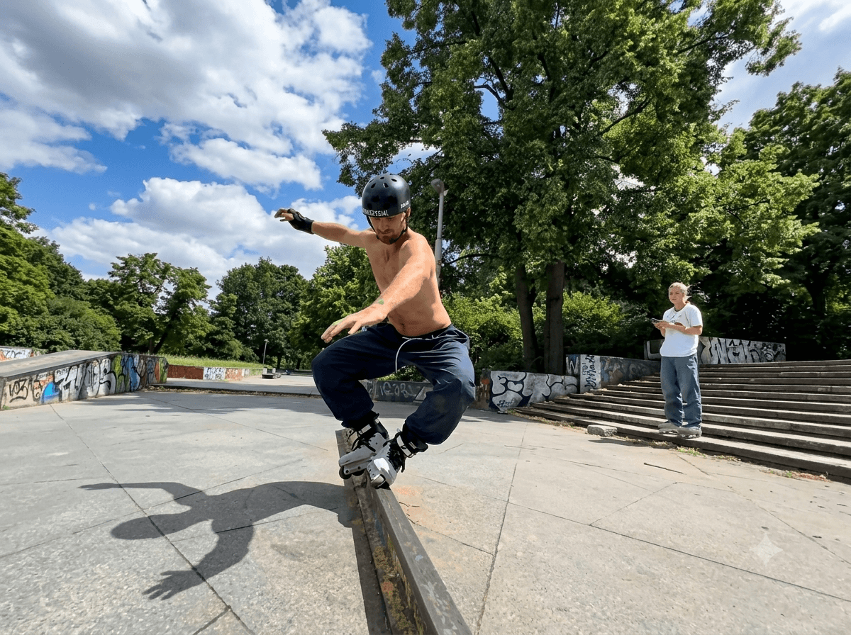 Chrániče kolen na aggressive brusle a do skateparku